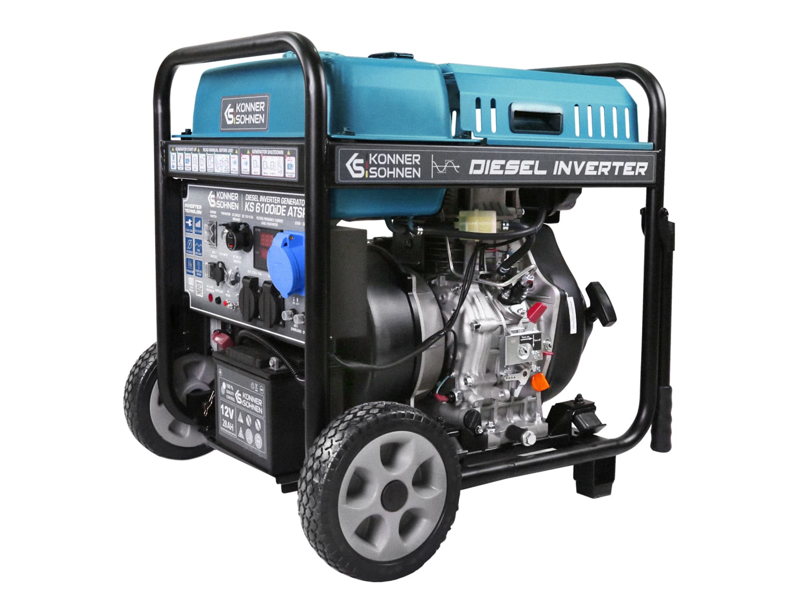 Könner & Söhnen Diesel-Inverter KS 6100IDE ATSR