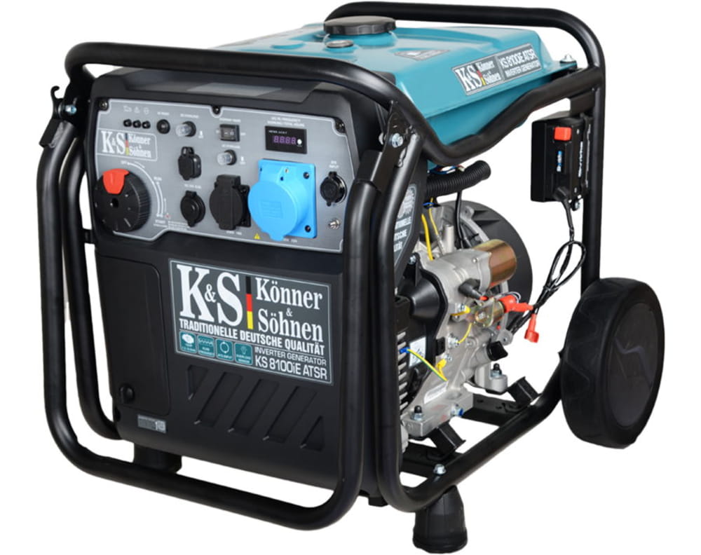 K&S Benzin-Inverter-Stromerzeuger KS8100iE ATSR
