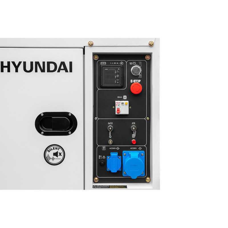 HYUNDAI Diesel-Generator DHY8600SE-D